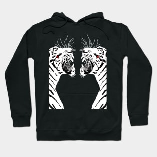 Tiger White Hoodie